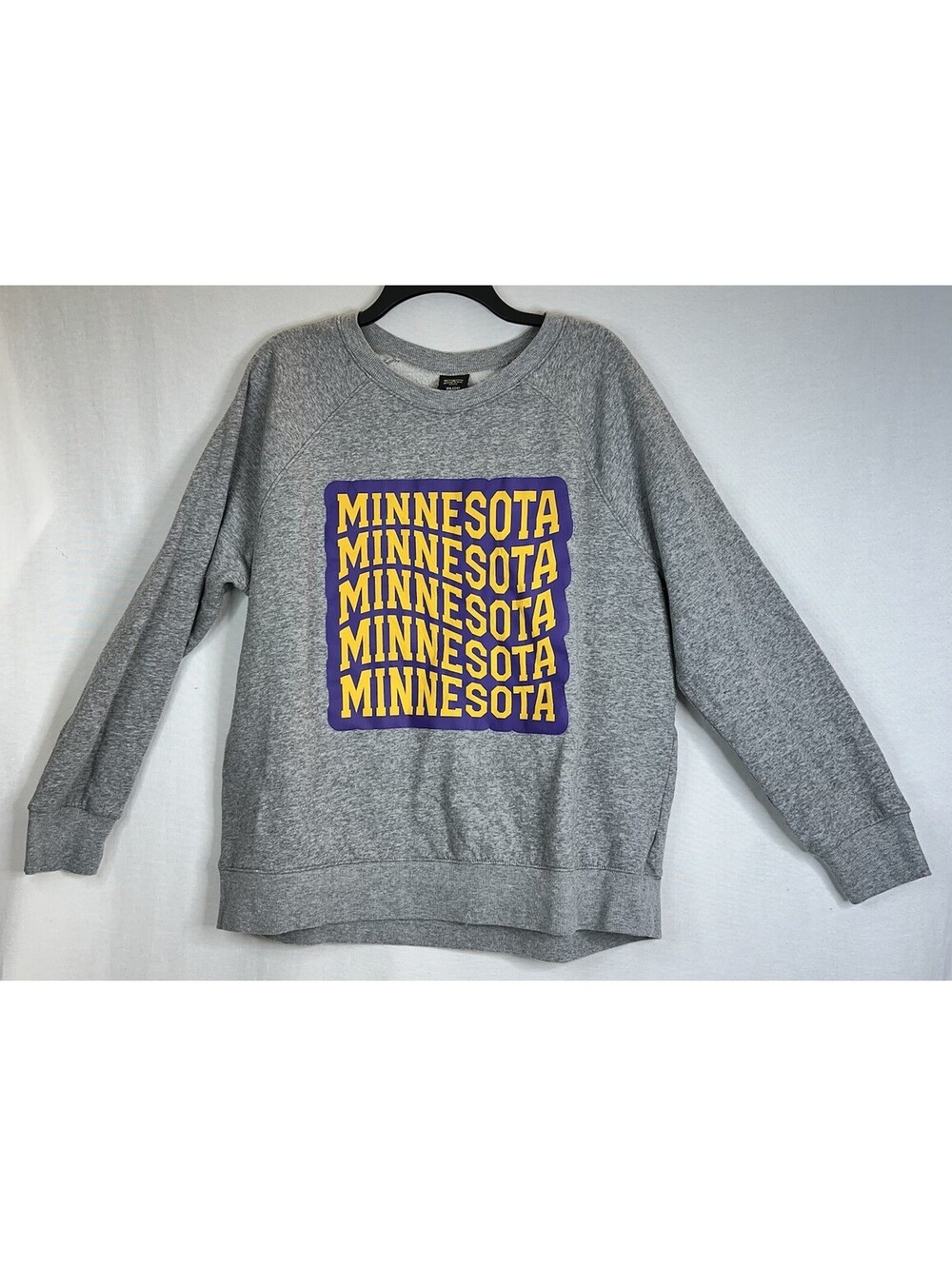 Minnesota Light Gray Sweatshirt Size XXL